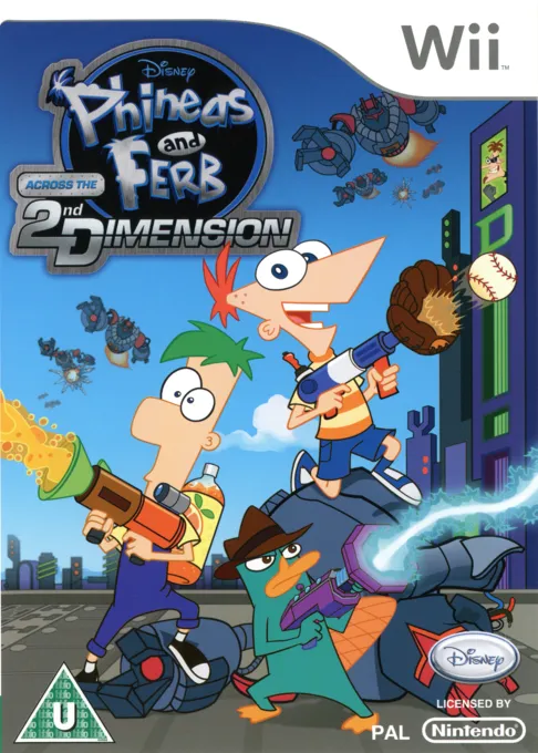 Disney Phineas and Ferb - Across the 2nd Dimension (Europe) (En,Fr,De,Es,It,Nl)